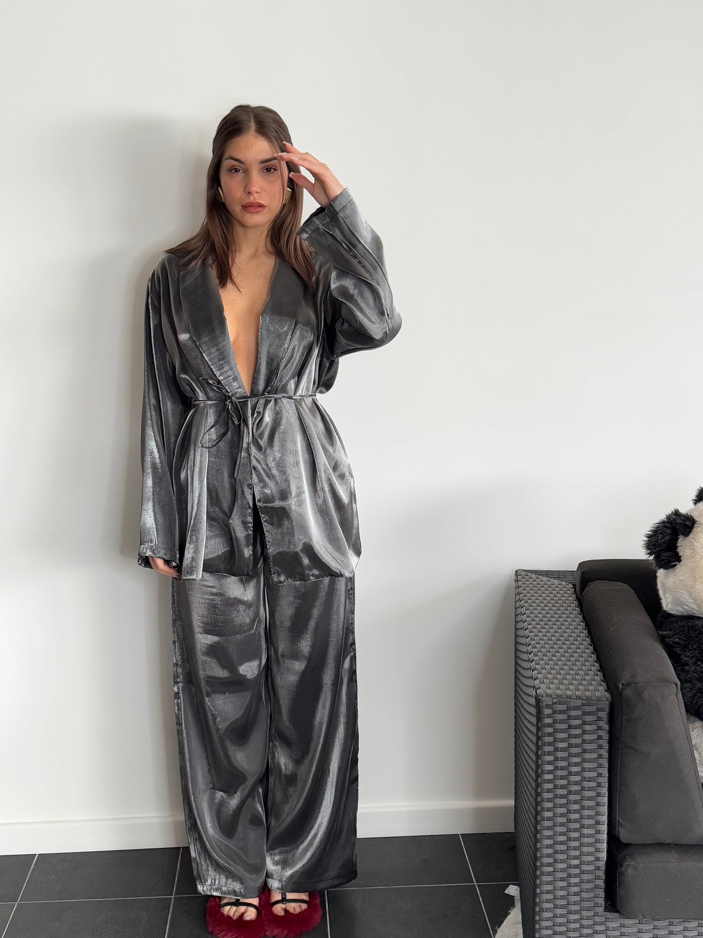 Coord set effetto seta