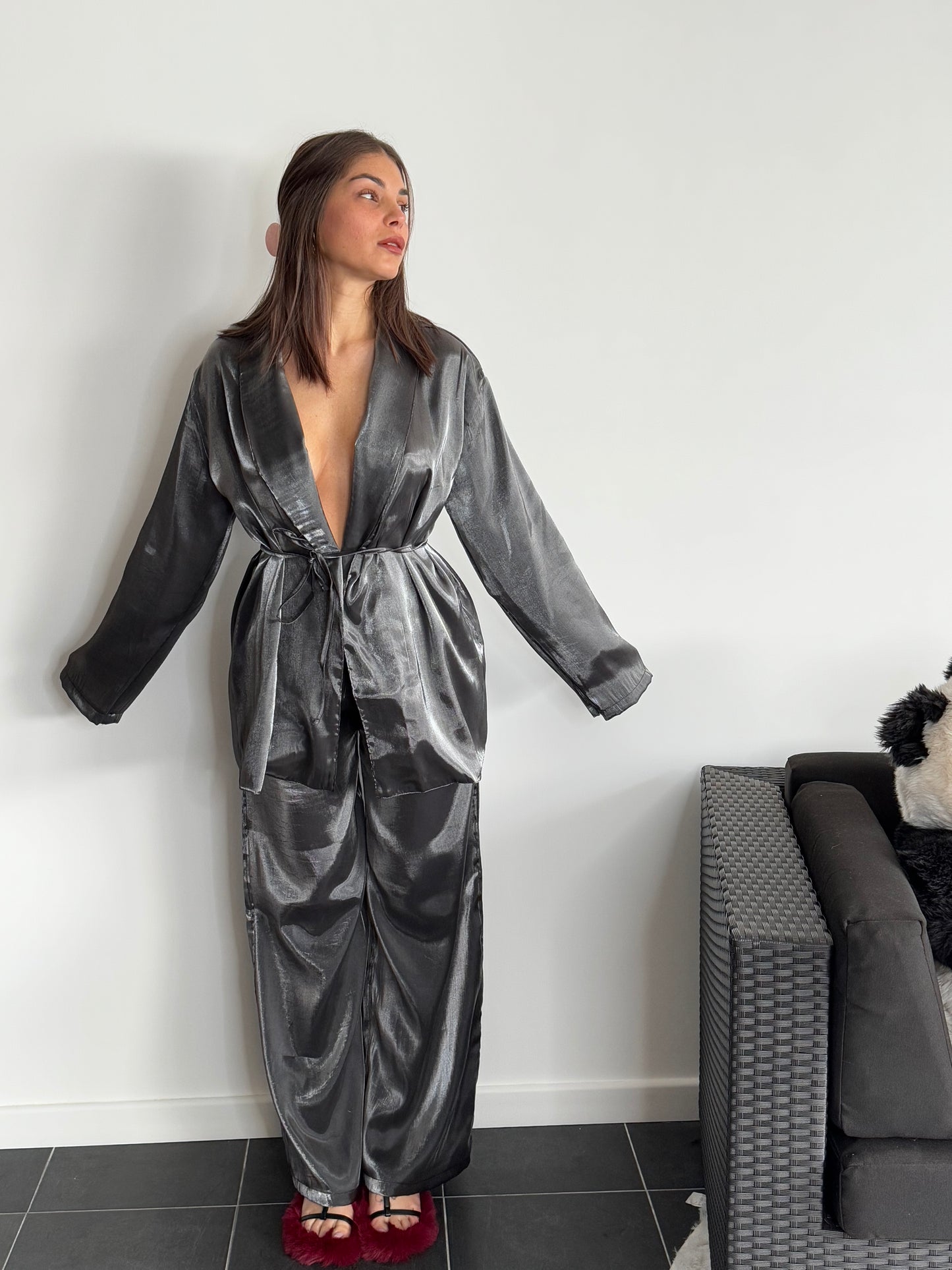 Coord set effetto seta