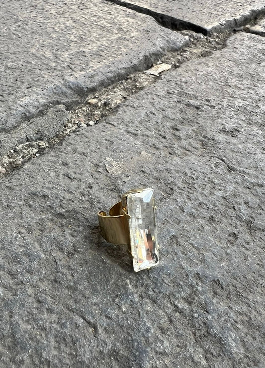 Anello rettangolo Diamond