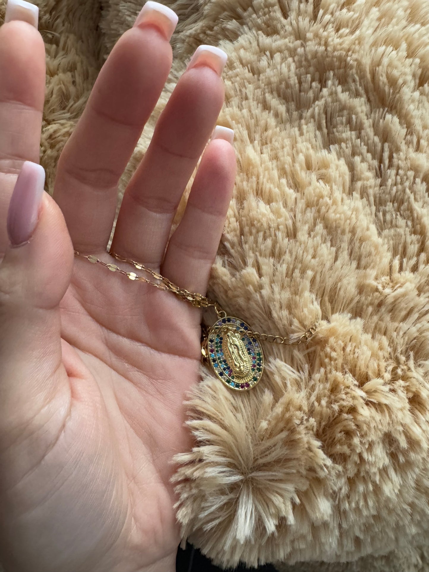 Collana madonnina miracolosa big