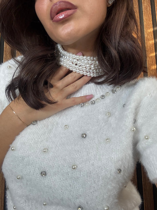 Collana perle a giri